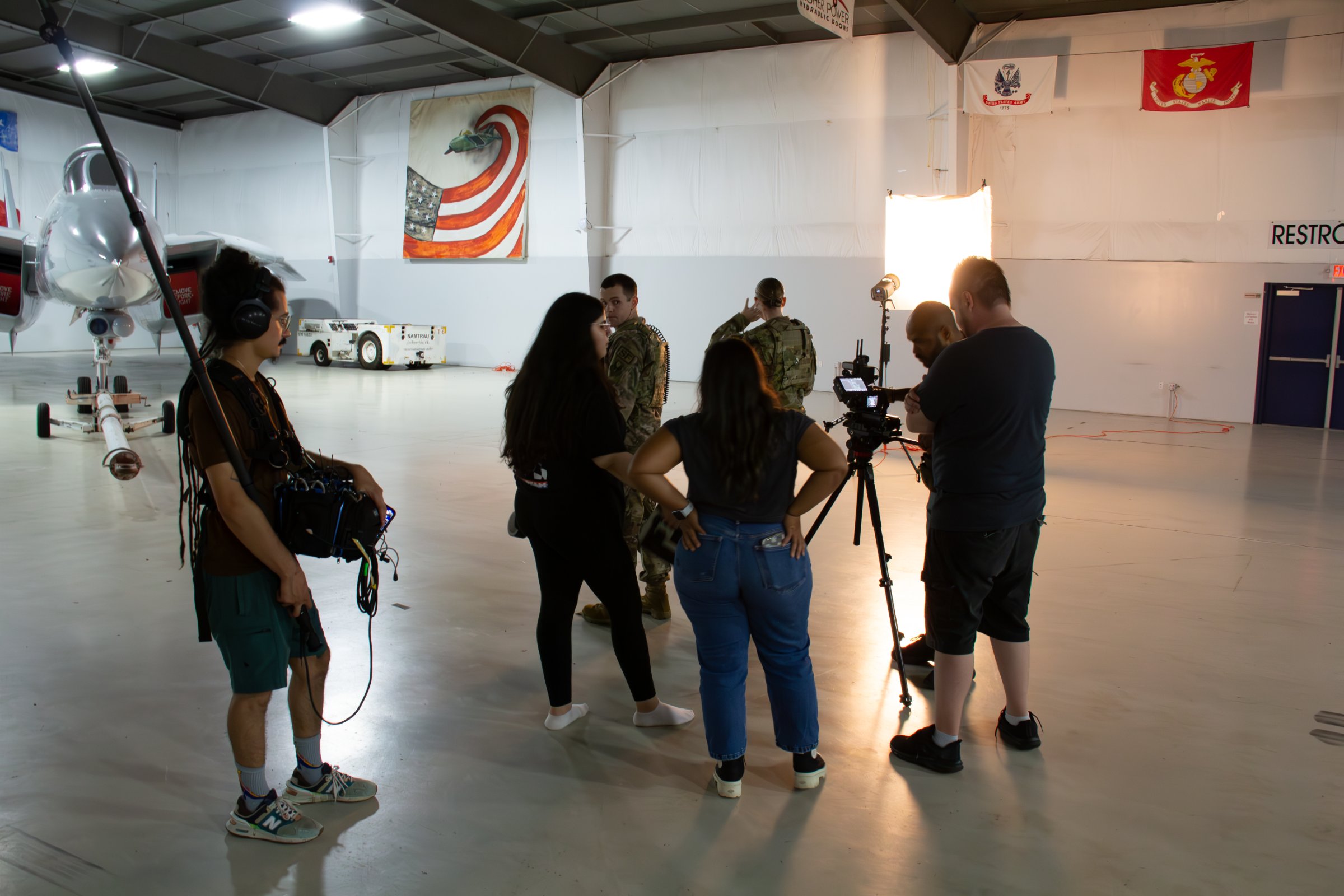 Smokes behind the scenes
